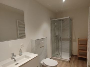 Salle de douche, carrelages — appartements Liège