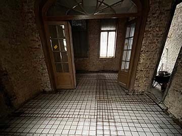 Ferraillage plancher — rénovation Liège